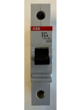ABB Sicherungsautomat 1-polig / ~230/400V / 6A / S271-Z6A