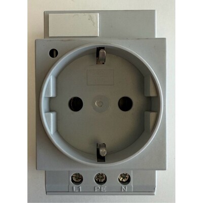 Phoenix Contact Steckdose / 16A / 250V~ / SD-D/SC/GY / 29638