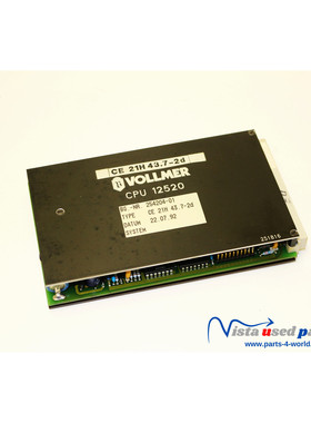 Vollmer CPU12520 PCB Module Board