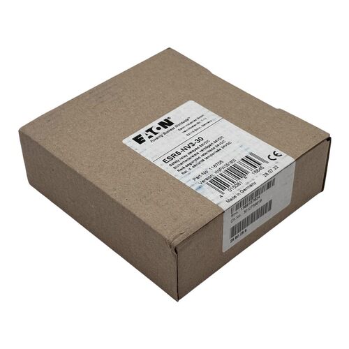 Eaton ESR5-NV3-30 118705 Safety Relay delayed 24VDC -sealed-