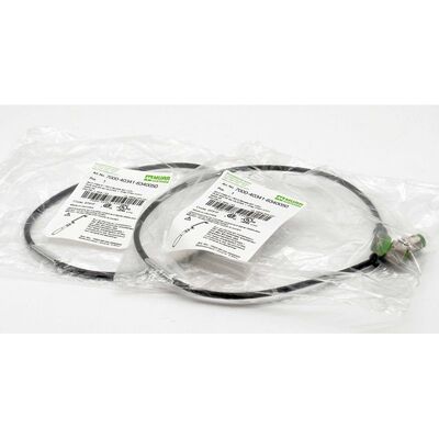 2x Murr Elektronik 7000-40341-6340050 M12 male 0° / M12 fem