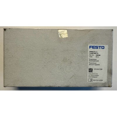 Festo Proportional Druckregelventil  VPPM6FL1F0L6HA4PC1  Neu
