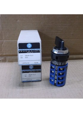 C17 2DE684 EL11 Kraus & Naimer NEW In Box Rotary CAM Selecto