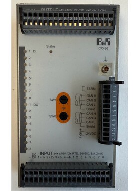 B&R Compact I/O Module / 24V DC / CX436 / Rev. A9 / 7CX436.5