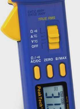 PeaktechP3131TrueRMS交流电直流夹具300A600V4000计数夹具计TRMS