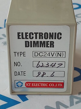 KT ELECTRIC DC24VN Electronic DIMMER kt ELECTRIC CO LTD. 623