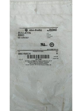 AllenBradley Bulletin 889D QD 线组 889DR4AC5 4 针直流微型 5