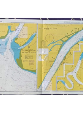 Admiralty 2153 MALACCA STRAIT SOUTHERN APPROACHES TO PELABUH