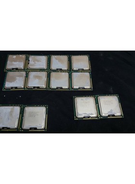英特尔至强 X5650 SLBV3 X5660 SLBV6 E5520 SLBFD CPU 12 件装优
