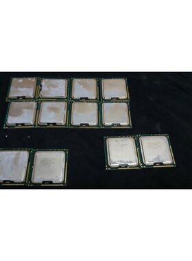 英特尔至强 X5650 SLBV3 X5660 SLBV6 E5520 SLBFD CPU 12 件装优