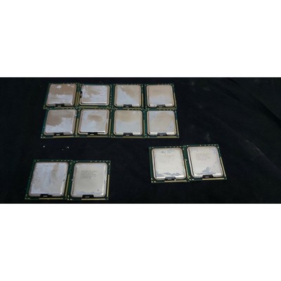 英特尔至强 X5650 SLBV3 X5660 SLBV6 E5520 SLBFD CPU 12 件装优