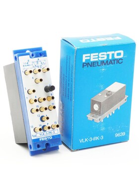 Festo VLK-3-PK-3 9639 2,5-8bar Kurzimpulsventil /Short pulse