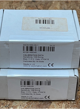 B&R (ABB/B&R) – 0ACS100A.00-1 – 100?mV/g Top-Exit Accelero