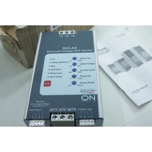 Solcon 模拟软启动器 220-600 伏 8-170A 3PH RVS-AX-8-480-U-S