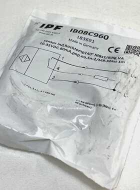 IPF IB08C960 Sensor Induktiv hochtemp140 1035VDC 80mA