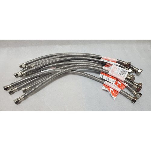 批量 10 个 FLUIDMASTER B1F20 20 英寸 不锈钢 FAUCET 连接器 3/