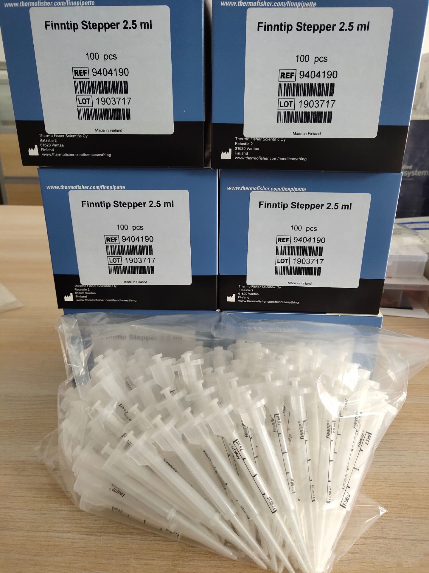 赛默飞热电thermo连续分液器吸头管嘴0.5/1.25/2.5/5/12.