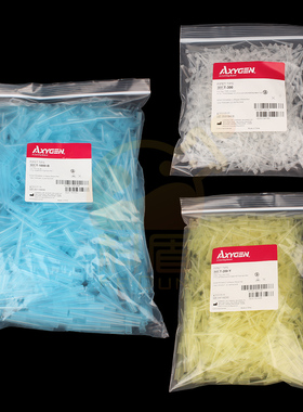 授权经销商 Axygen爱思进加长10/200/300/1000/5000ul 5ml 10ml塑料吸头移液枪吸头 无DNA RNA酶 无热源 枪头