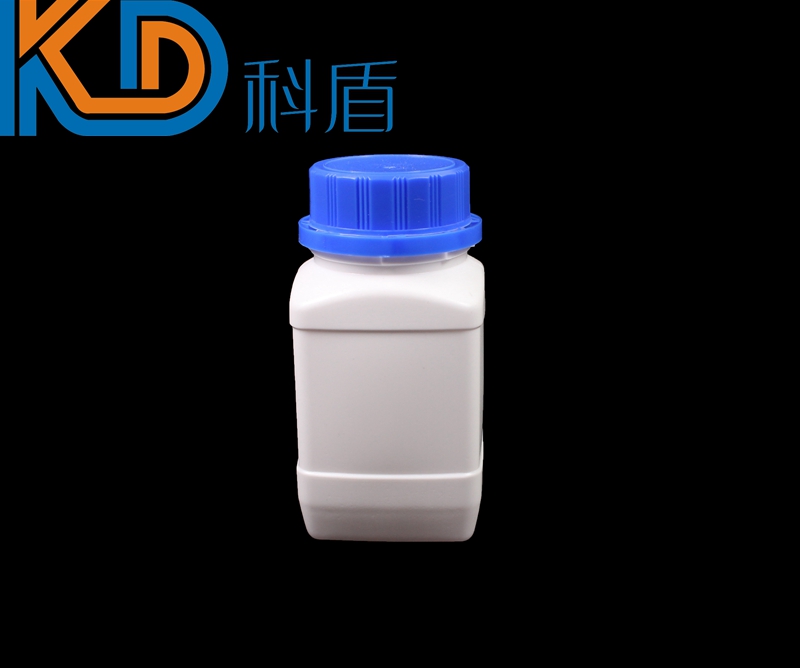 厚款蓝盖方形试剂瓶固体瓶 样品瓶 粉末瓶 防盗盖HDPE 250ml