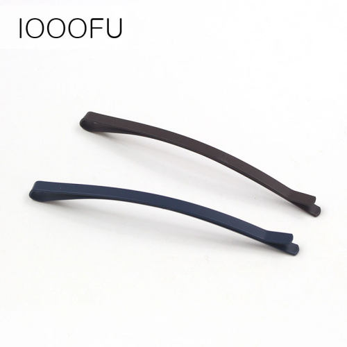 韩国经典纯色一字夹侧边对夹8cm