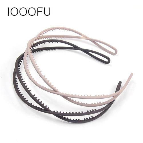 双层交叉镂空防滑头箍韩国正品