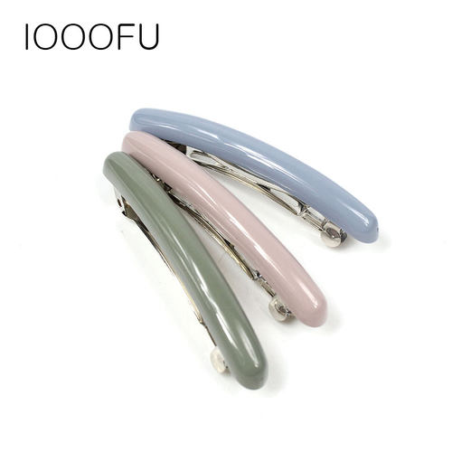 短顶夹合金树脂日韩简约淑女百搭