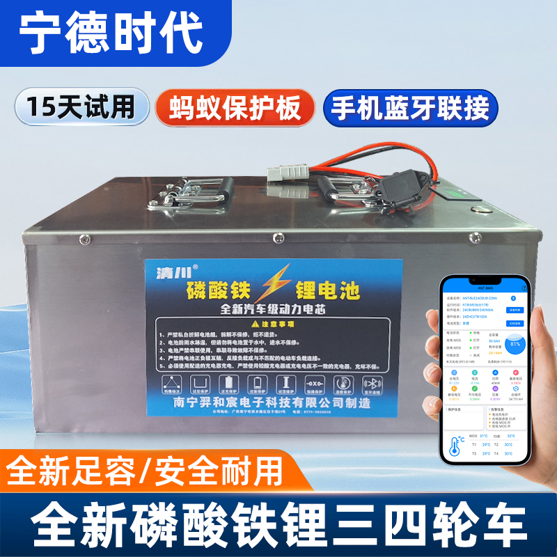 宁德时代全新足容磷酸铁锂电池