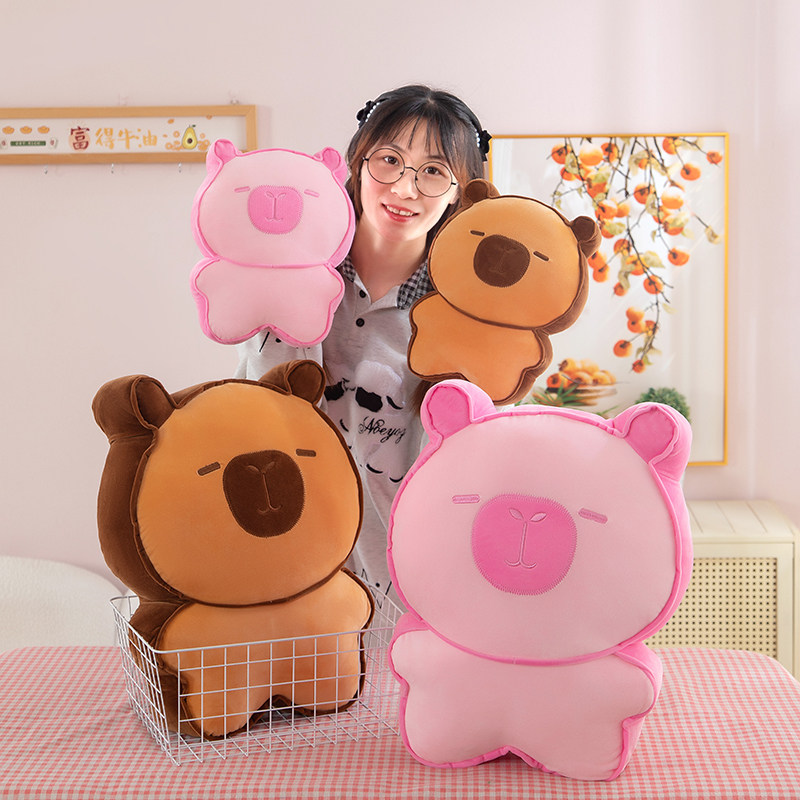 搞怪可爱面包饼干吐司水豚卡皮巴拉玩偶抱枕沙发摆件靠垫生日礼物,玩具/童车/益智/积木/模型,毛绒/玩偶/公仔/布艺类玩具,淘宝优惠券,粉丝福利购,淘宝优惠卷