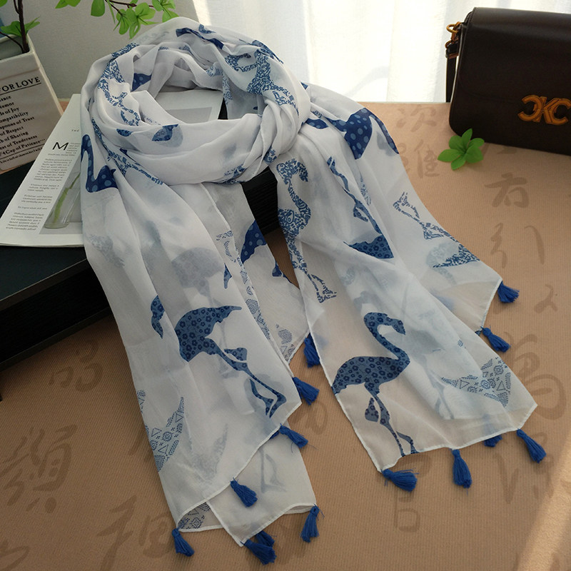 2026新款棉麻围巾女春秋薄款时尚洋气百搭围脖丝巾长款空调披肩