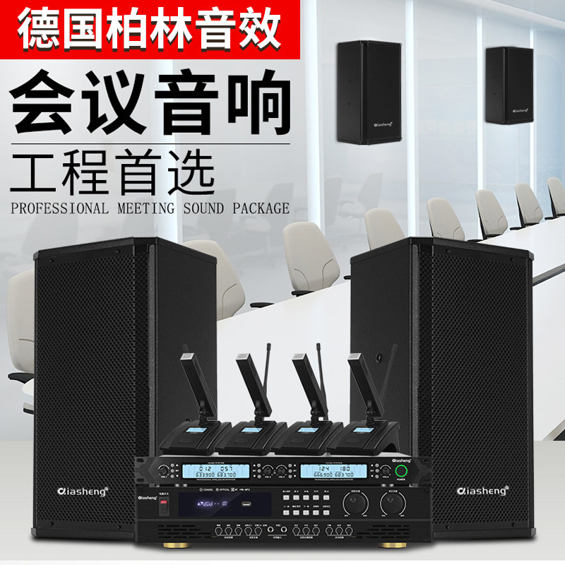 德国柏林之声蓝牙音响中小型会议室舞台健身房教室演讲室音箱套装