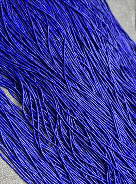 天然青金石1mm桶珠 纯手工diy青金石散珠配件 青金石细桶珠配饰