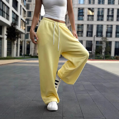Casual Women's Long Pants Fashion Wide-Leg Pants休闲女装长裤