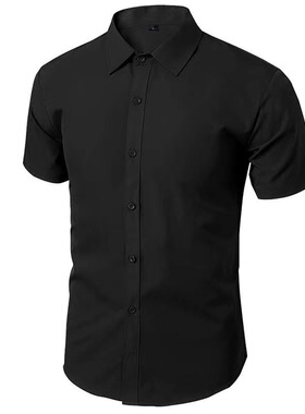 Men's Short-Sleeve Casual Business Formal Wear男短袖休闲商务