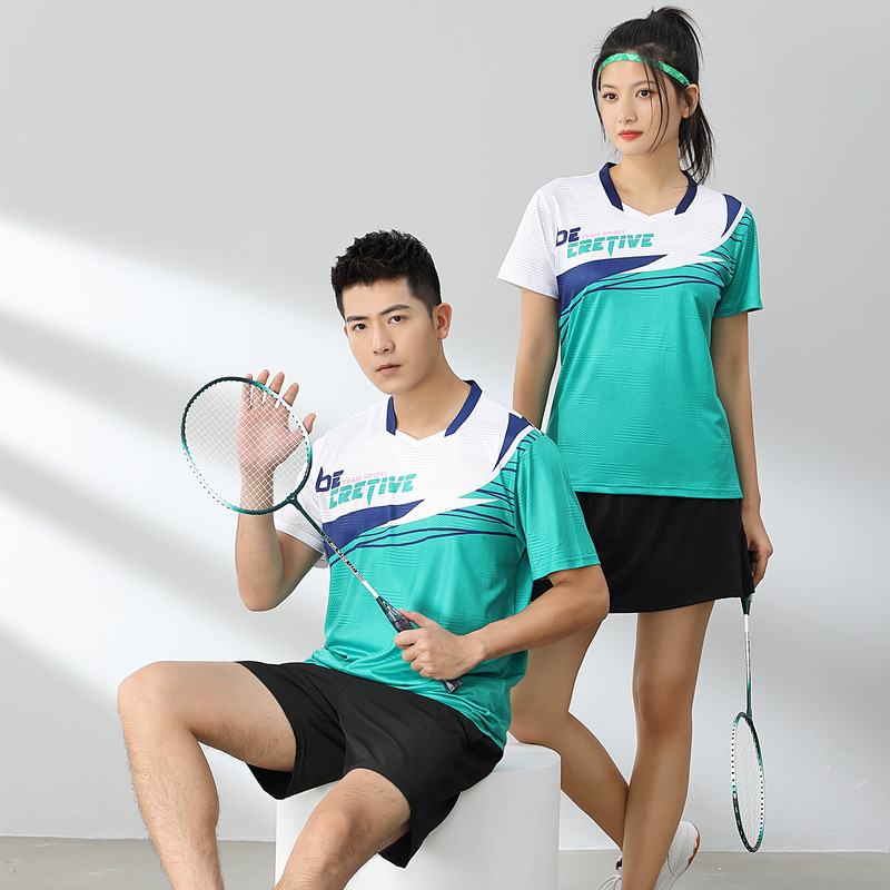 羽毛球服运动跑步套装定制开票
