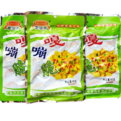 百益斋嘎嘣脆萝卜干下饭菜爽口香辣脆萝卜丁黄瓜咸菜特色郑旺酱菜