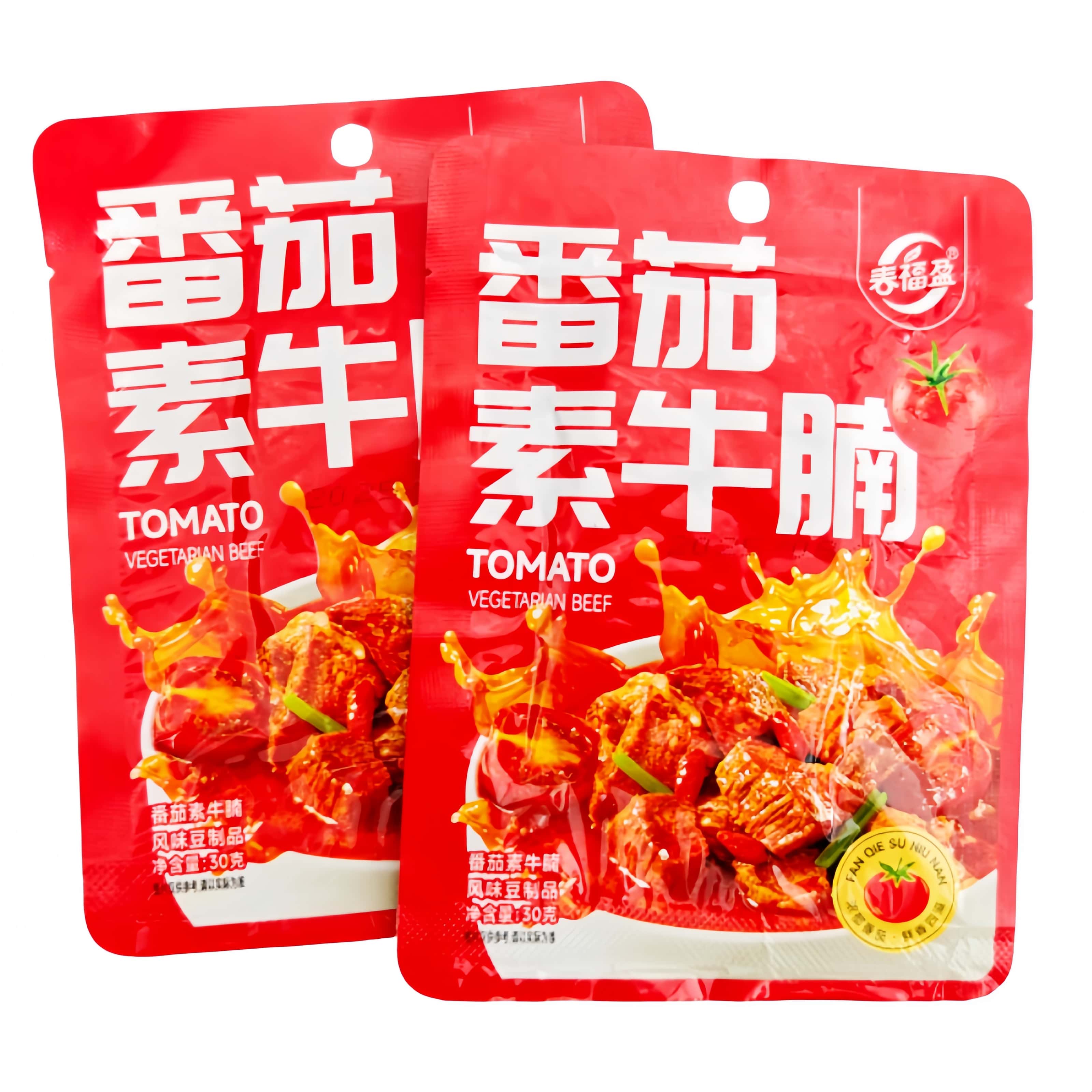 春福盈番茄素牛腩即食豆腐干