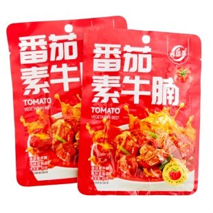 春福盈番茄素牛腩即食豆腐干素肉素牛肉大豆网红解馋小吃休闲零食