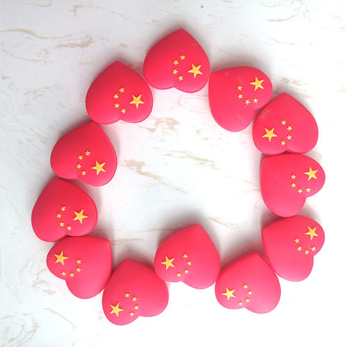 网球拍心形硅胶减震器/避震器 红心减震器 我的中国心，一只的价