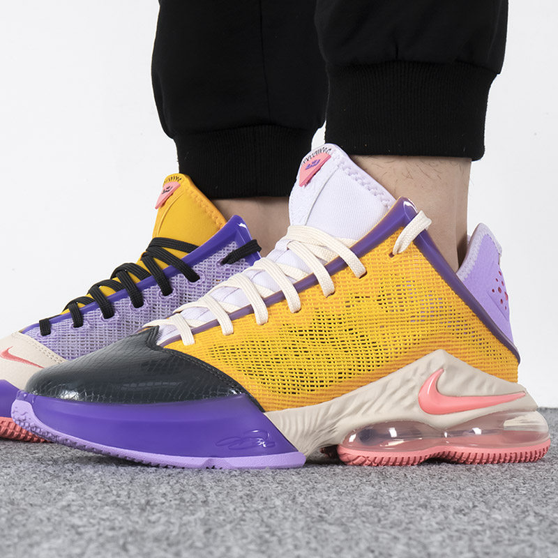 nike耐克男鞋lebron詹姆斯19代高帮实战缓震耐磨篮球鞋do9828-500