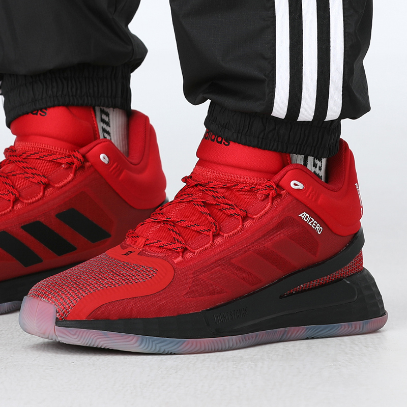 adidas阿迪达斯2023秋季新款男子罗斯11代实战运动篮球鞋fv8927