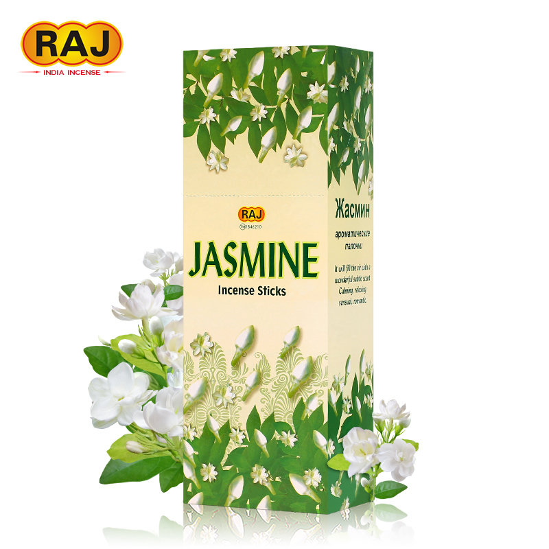 RAJ印度香茉莉JASMINE正品印度原装进口手工香薰熏香线香101-封面