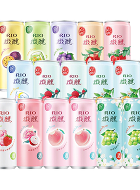 RIO预调鸡尾酒微醺330ml*12罐