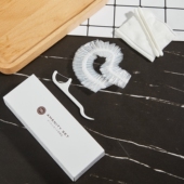 100套星级酒店客房公寓民宿客栈专用卡盒护理包套装 牙线浴帽定制