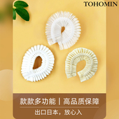 出口日本厨房一次性大浴帽头罩儿童洗澡防水帽护发染发高端加厚