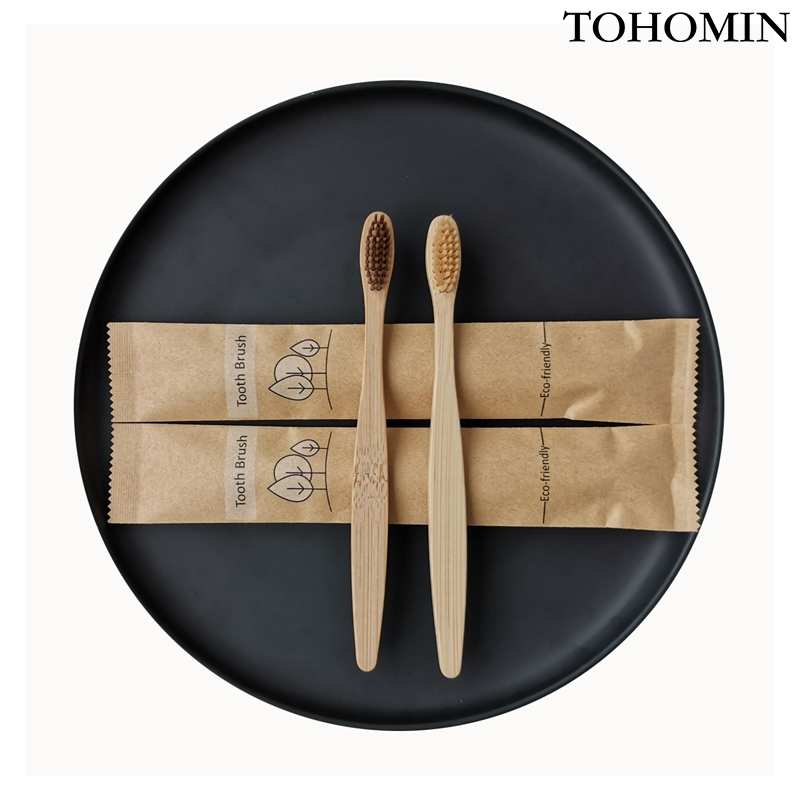 软毛竹牙刷跨境热卖环保降解