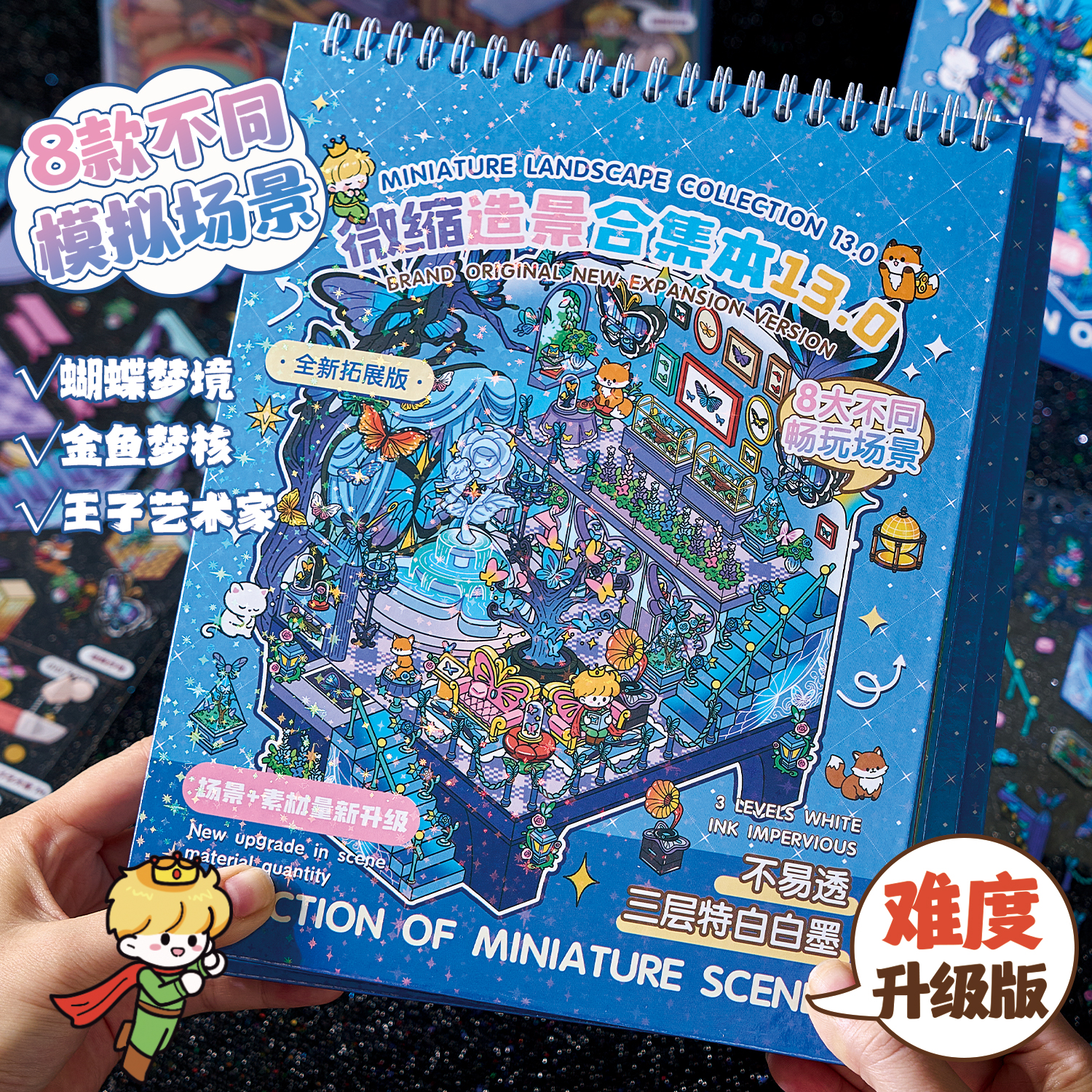 上文比特13.0造景贴纸合集本王子
