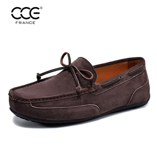 CCE软底一脚蹬透气豆豆鞋