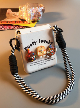 M豆lovel华为pocket2手机壳p50硬nova三星zflip7654卡通vivox flip透明oppofindn3n2女w24f荣耀v小米mixflip2