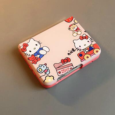 骑车KT适用小米mixflip2华为purax手机壳pocket2磨砂vivox荣耀vflipnova三星zflip7564卡通女oppofindn3潮