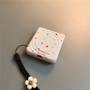 波点磁吸适用小米mixflip2华为purax手机壳pocket2硬novaflip荣耀v三星zflip7564简约vivox女oppofindn3n20